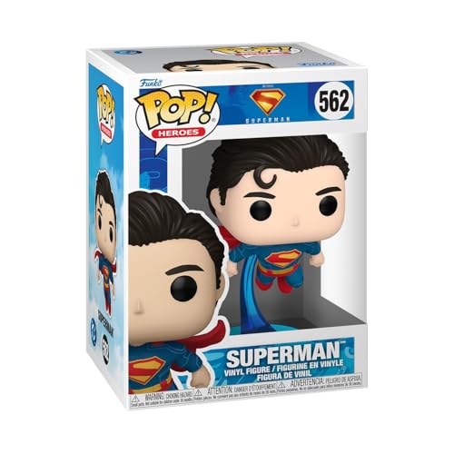 Funko Pop! DC: Superman 2025 - Superman - Collectable Vinyl Figure - Gift Idea - Official Merchandise - Toys for Kids & Adults - Movies Fans - Model Figure for Collectors and Display