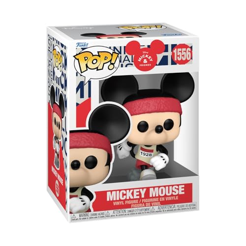 Funko Pop Disney: Mickey & Friends - Mickey Mouse - Disney Standard Characters - Collectable Vinyl Figure - Gift Idea - Official Merchandise - Toys for Kids & Adults - Cartoon/Animation Fans