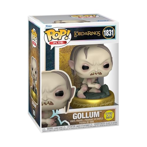 Funko Pop! Plus: The Lord of The Rings - Gollum - Glow in The Dark - Collectable Vinyl Figure - Gift Idea - Official Merchandise - Toys for Kids & Adults - TV Fans - Model Figure for Collectors