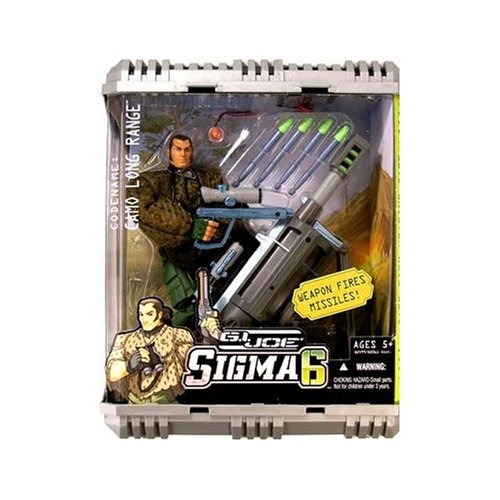 G.I. Joe 8 Inch Commando Sigma 6 Camo Long Range