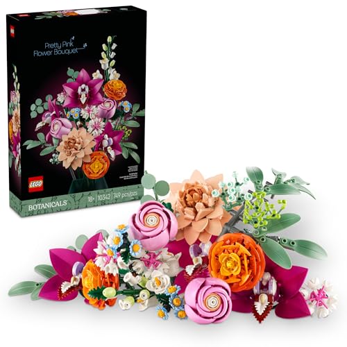 LEGO Botanicals Pretty Pink Flower Bouquet 10342