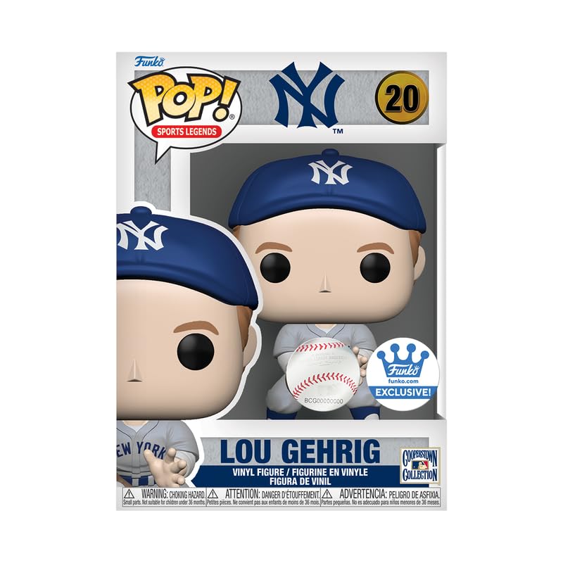 Funko POP! Sports Legends: Lou Gehrig *Alternate Uniform* Vinyl Figure (Shop Exclusive)