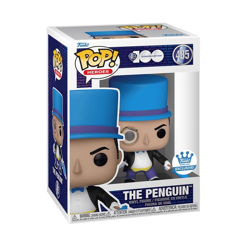 Funko Pop! DC Comics: Warnes Bros. 100th Anniversary Series - The Penguin with Umbrella Shop Exclusive, 74314