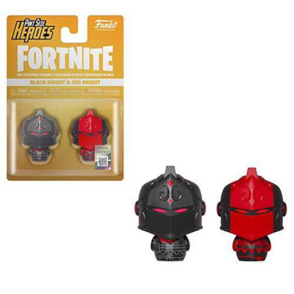 Funko 38028 Pint Size Heroes: FortniteBlack Knight & Red Knight 2 Pack, Multicolor