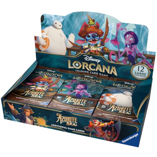 Disney Lorcana: Azurite Sea Booster Box - Azurite Sea (Set 6)