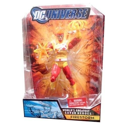 DC Universe World's Greatest Super Heroes Firestorm with Stand