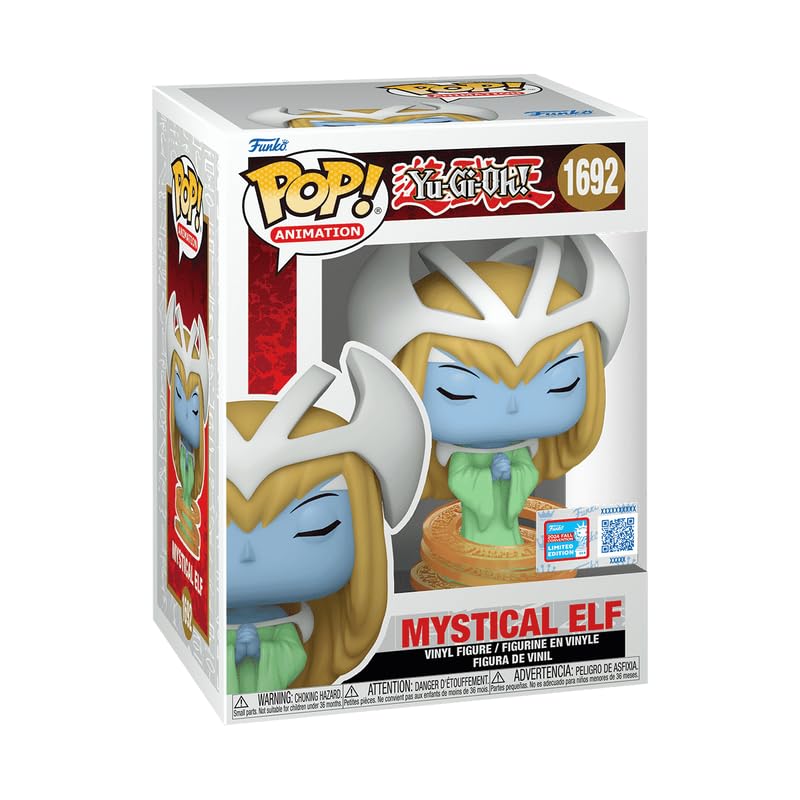 Funko Pop! Animation Yu-Gi-Oh! Mystical Elf Vinyl Figure, 4.35 inches