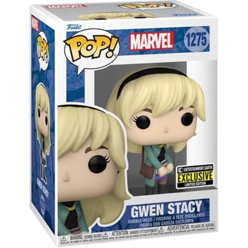 Funko Pop! Spider-Man Gwen Stacy Vinyl Figure #1275 - Entertainment Earth Exclusive