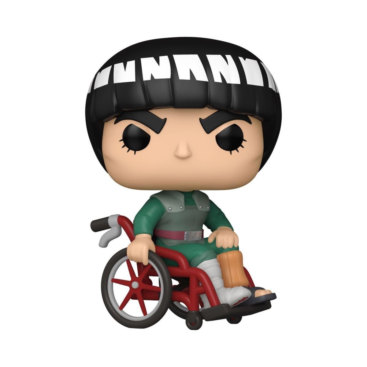 Funko Pop! Animation: Naruto Shippuden - Might Guy, Guy Sensei in Red Wheelchair Special Edition Multicolor Exclusive Vinyl Figure #1412