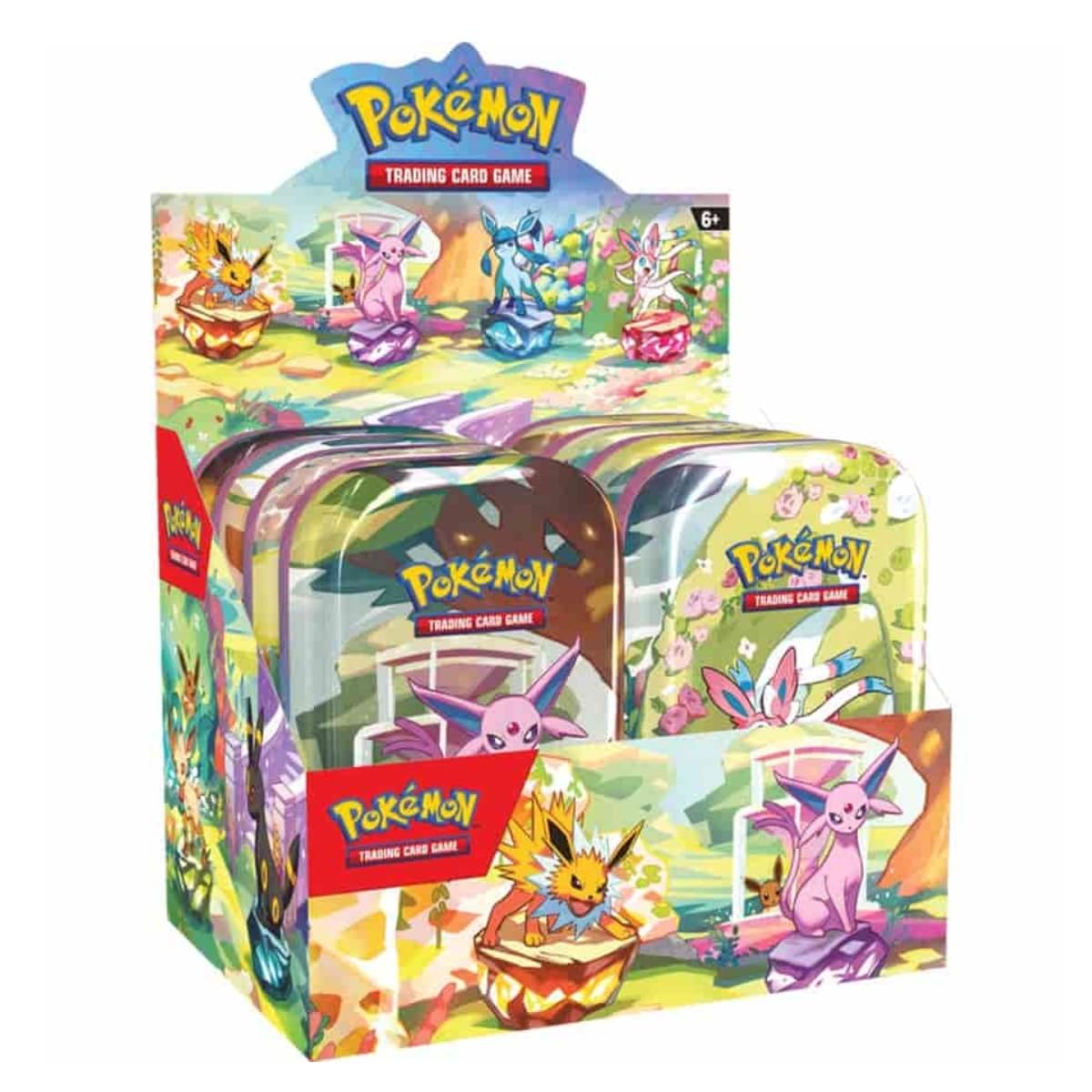 Pokemon TCG: Prismatic Evolutions Mini Tin Display - SV: Prismatic Evolutions