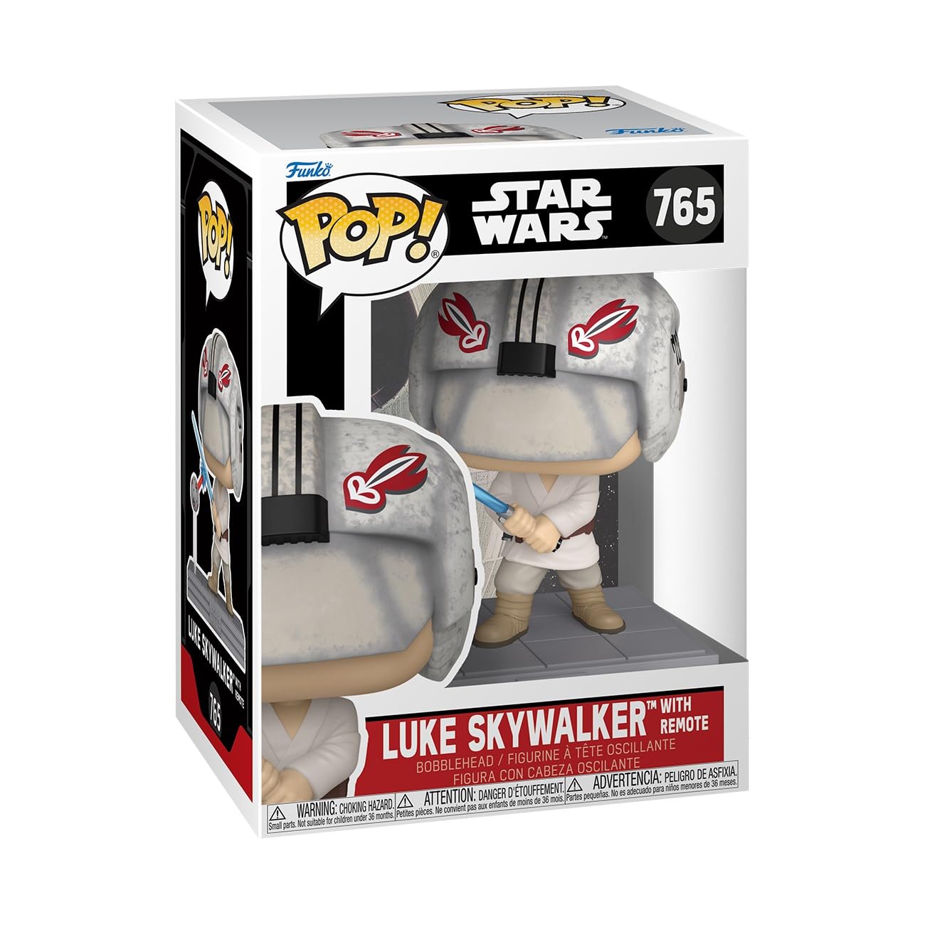 Funko Pop Star Wars: Luke Skywalker/Remote - Collectable Vinyl Figure - Gift Idea - Official Merchandise - Toys for Kids & Adults - Sci-Fi Fans - Model Figure for Collectors and Display