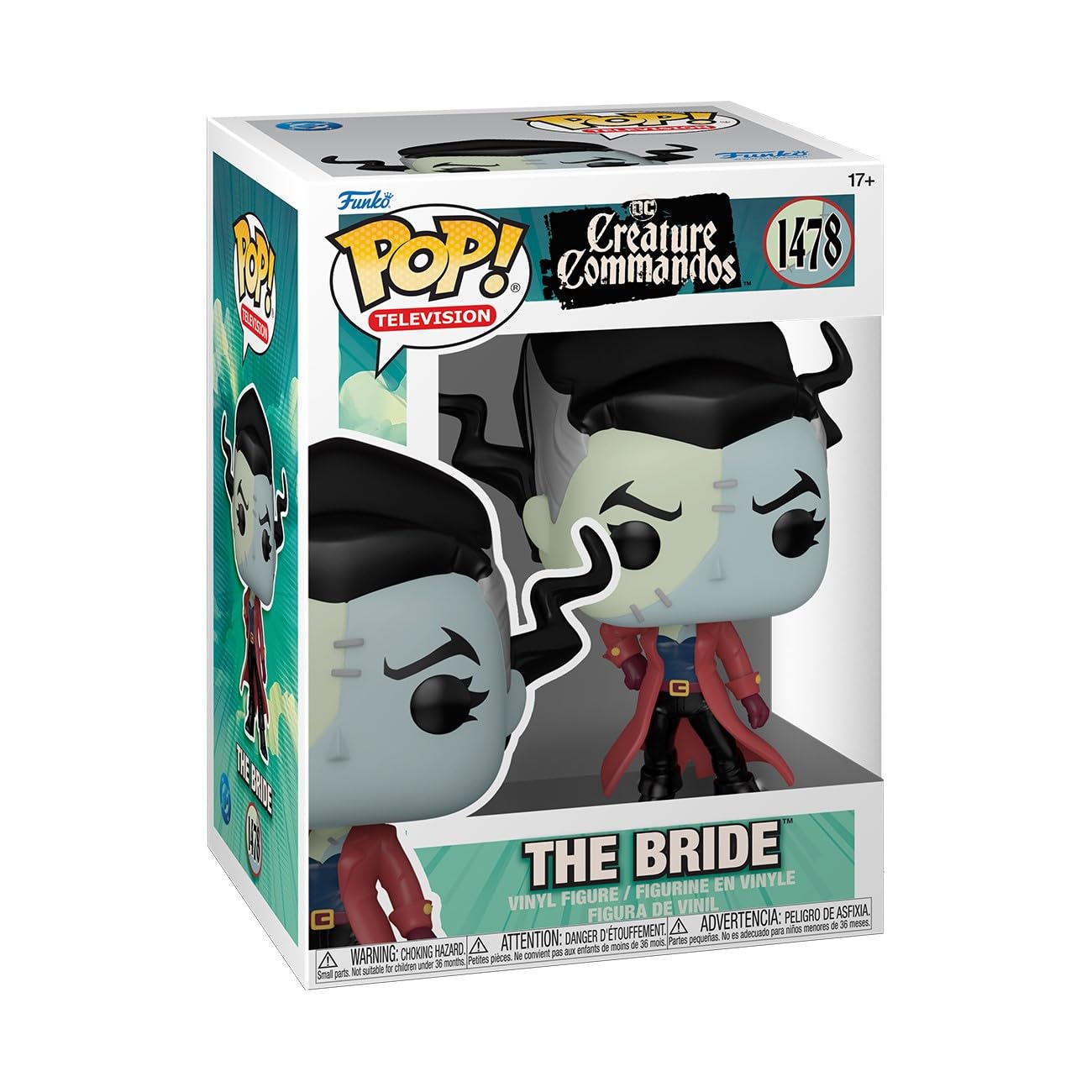 Funko Pop TV: Creature Commandos - The Bride - DC Comics - Collectable Vinyl Figure - Gift Idea - Official Merchandise - Toys for Kids & Adults - Superheroes Fans - Model Figure for Collectors