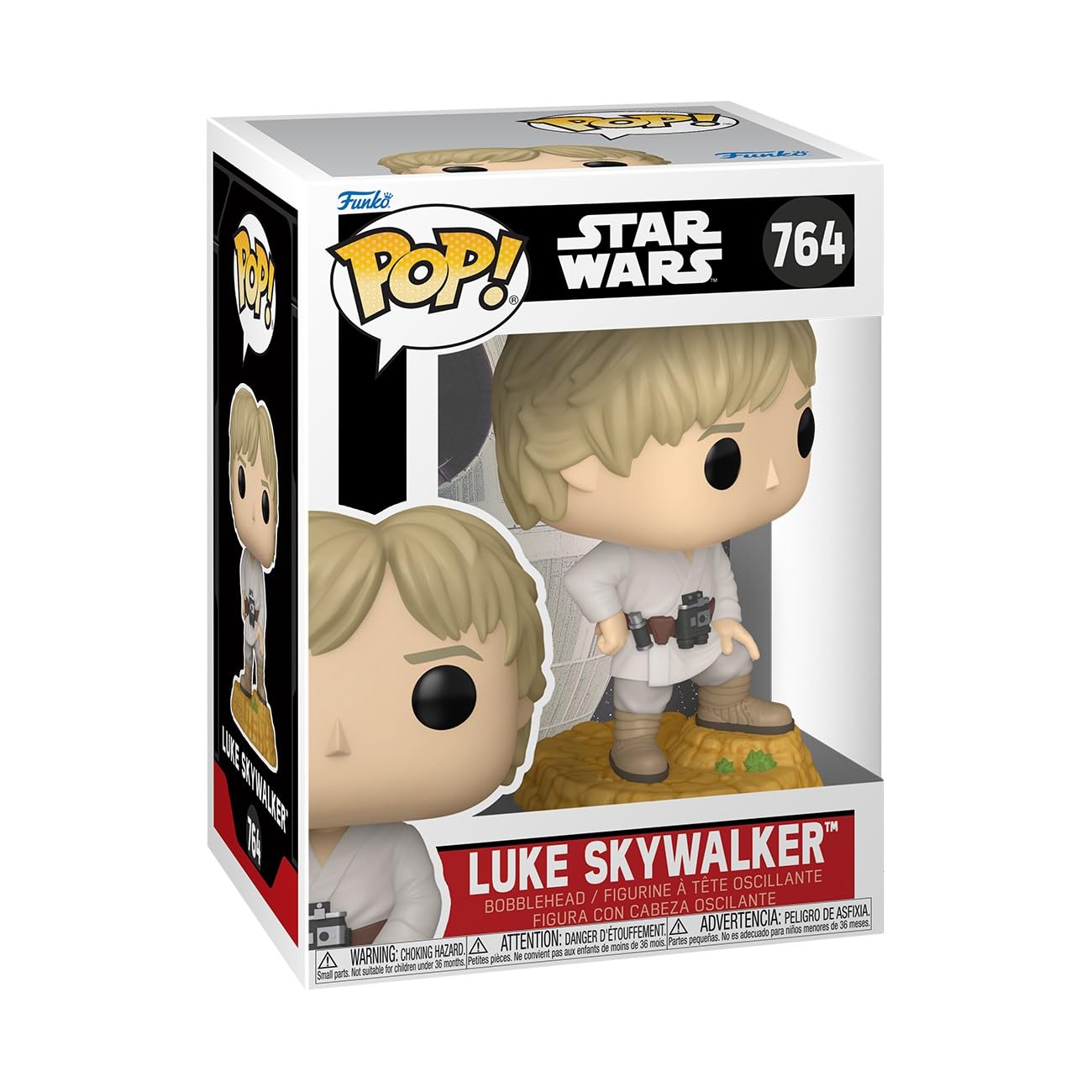 Funko Pop Star Wars: Luke Skywalker - Collectable Vinyl Figure - Gift Idea - Official Merchandise - Toys for Kids & Adults - Sci-Fi Fans - Model Figure for Collectors and Display