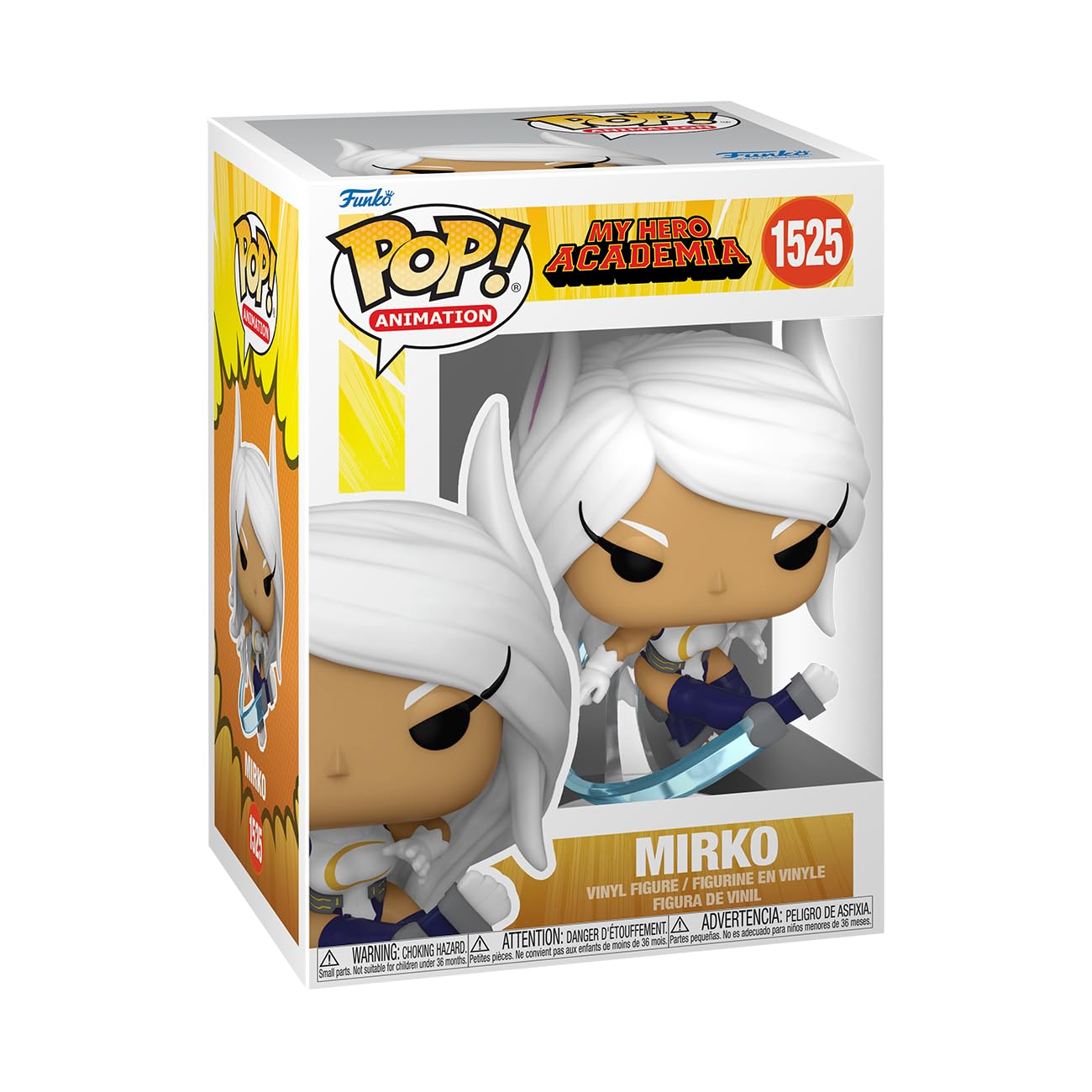 Funko POP! Animation: My Hero Academia (MHA) - Rumi Usagiyama - (MHA) 2 - Mirko - Collectable Vinyl Figure - Gift Idea - Official Merchandise - for Kids & Adults - Anime Fans