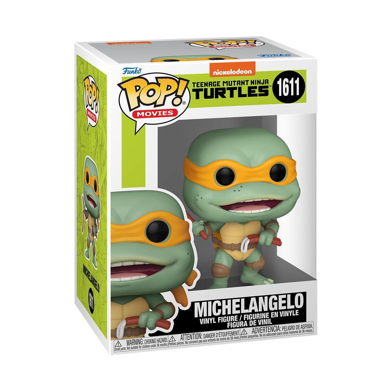 Funko POP! Movies TMNT Michelangelo (Sausage Nunchucks) #1611