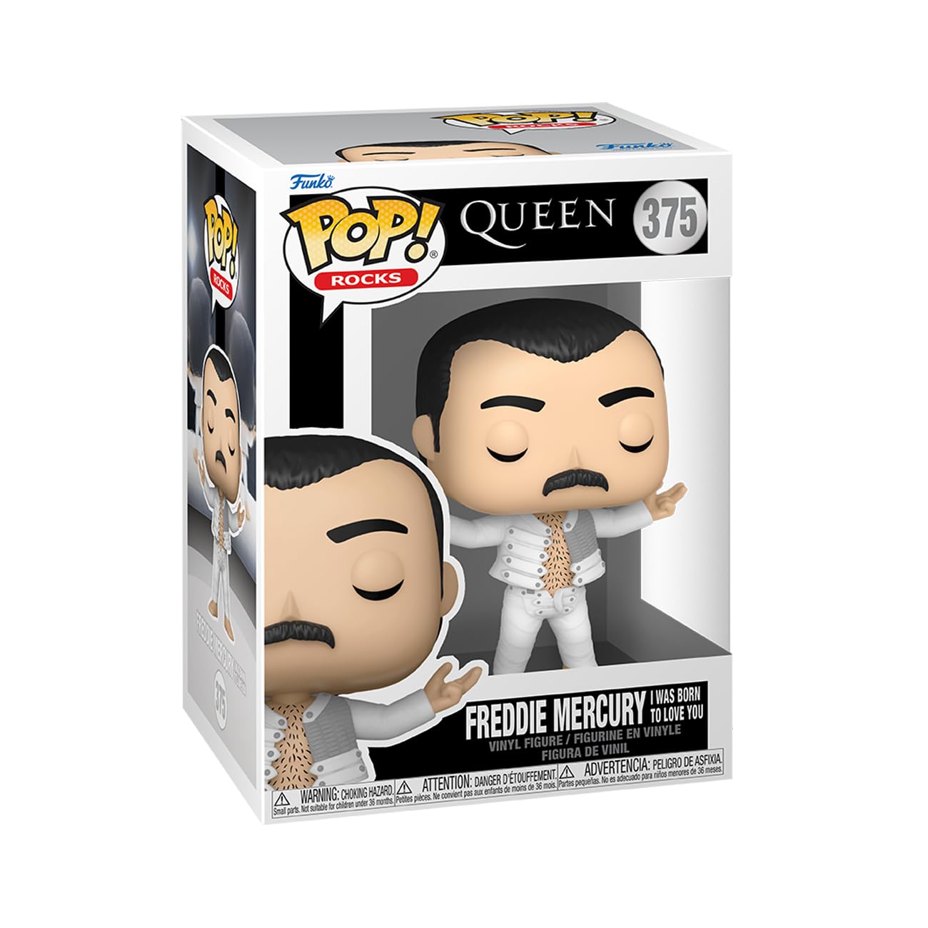 Funko POP! Rocks Queen Freddie Mercury (I Was Born To Love You) #375