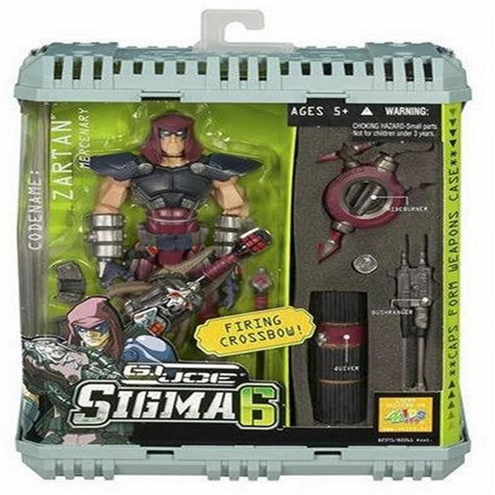 G.I. Joe 8 Inch Sigma 6 Commando Zartan Cobra Mercenary