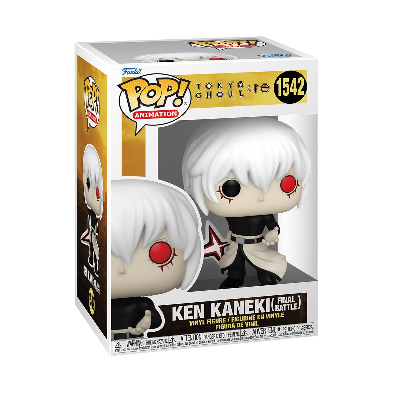 Funko POP! Animation: Tokyo Ghoul: Re - Ken Kaneki - (Last Battle) - Collectable Vinyl Figure - Gift Idea - Official Merchandise - for Kids & Adults - Anime Fans - Model Figure for Collectors