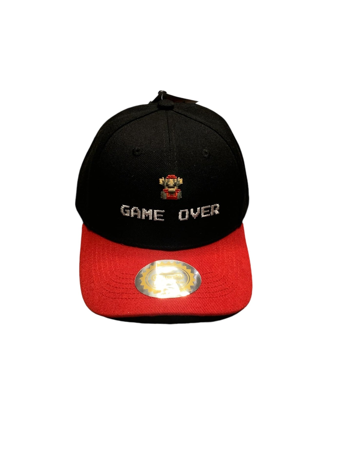 Controller Gear Official Nintendo Mario Game Over, Black/Red