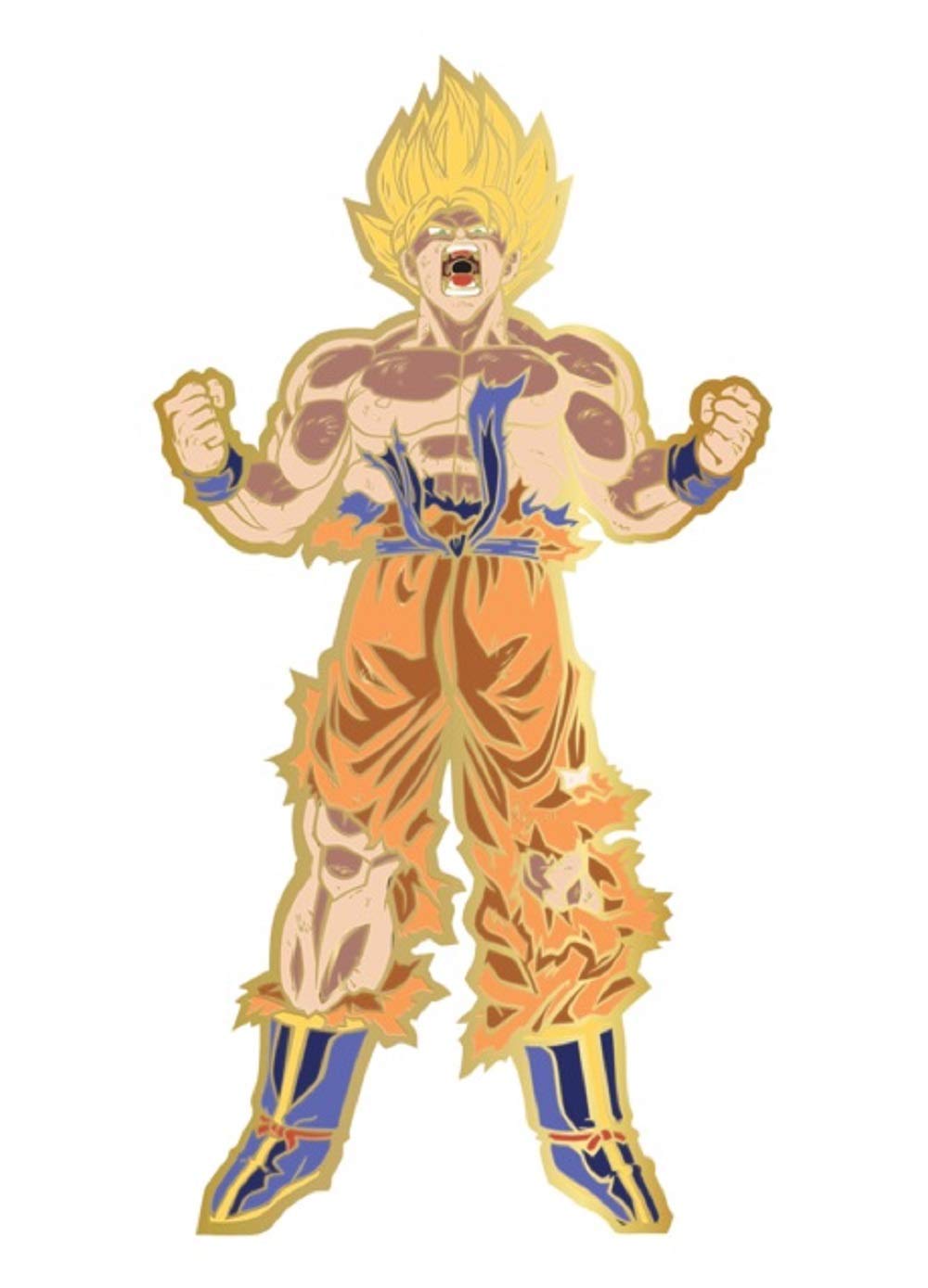 FiGPiN Super Saiyan Goku X3 Funimation Exclusive XL (Glitter Hair)