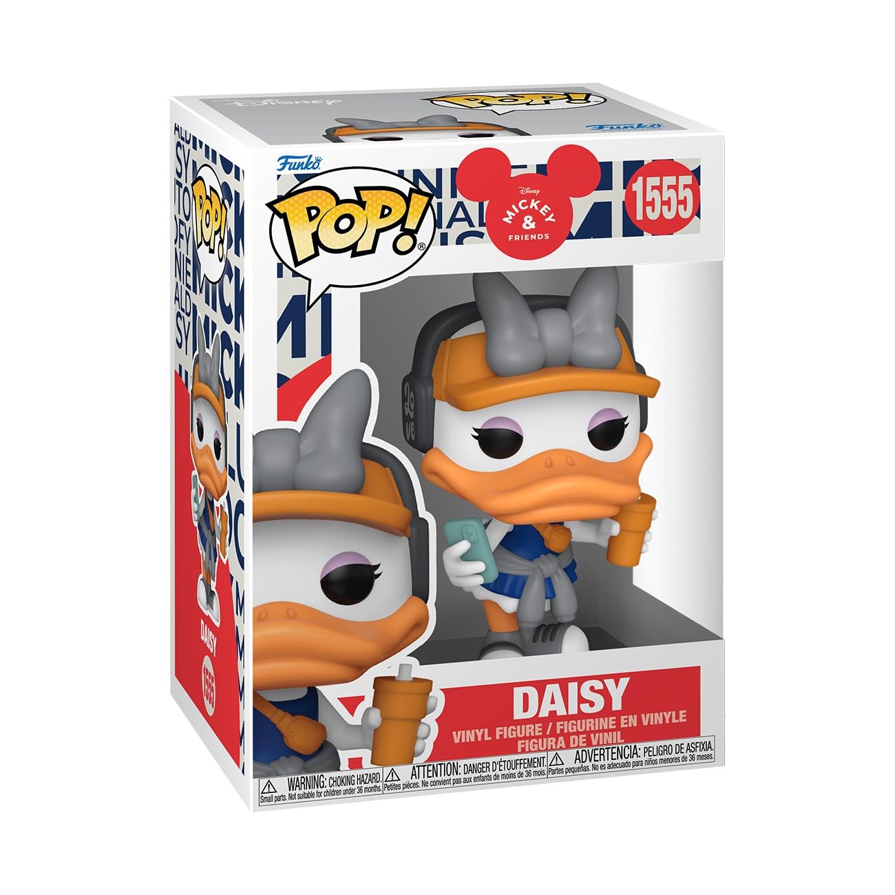 Funko Pop Disney: Mickey & Friends - Daisy Duck - Disney Standard Characters - Collectable Vinyl Figure - Gift Idea - Official Merchandise - Toys for Kids & Adults - Cartoon/Animation Fans