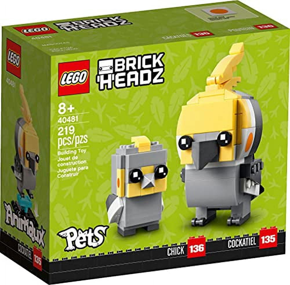 LEGO BrickHeadz Pets Cockatiel 40481