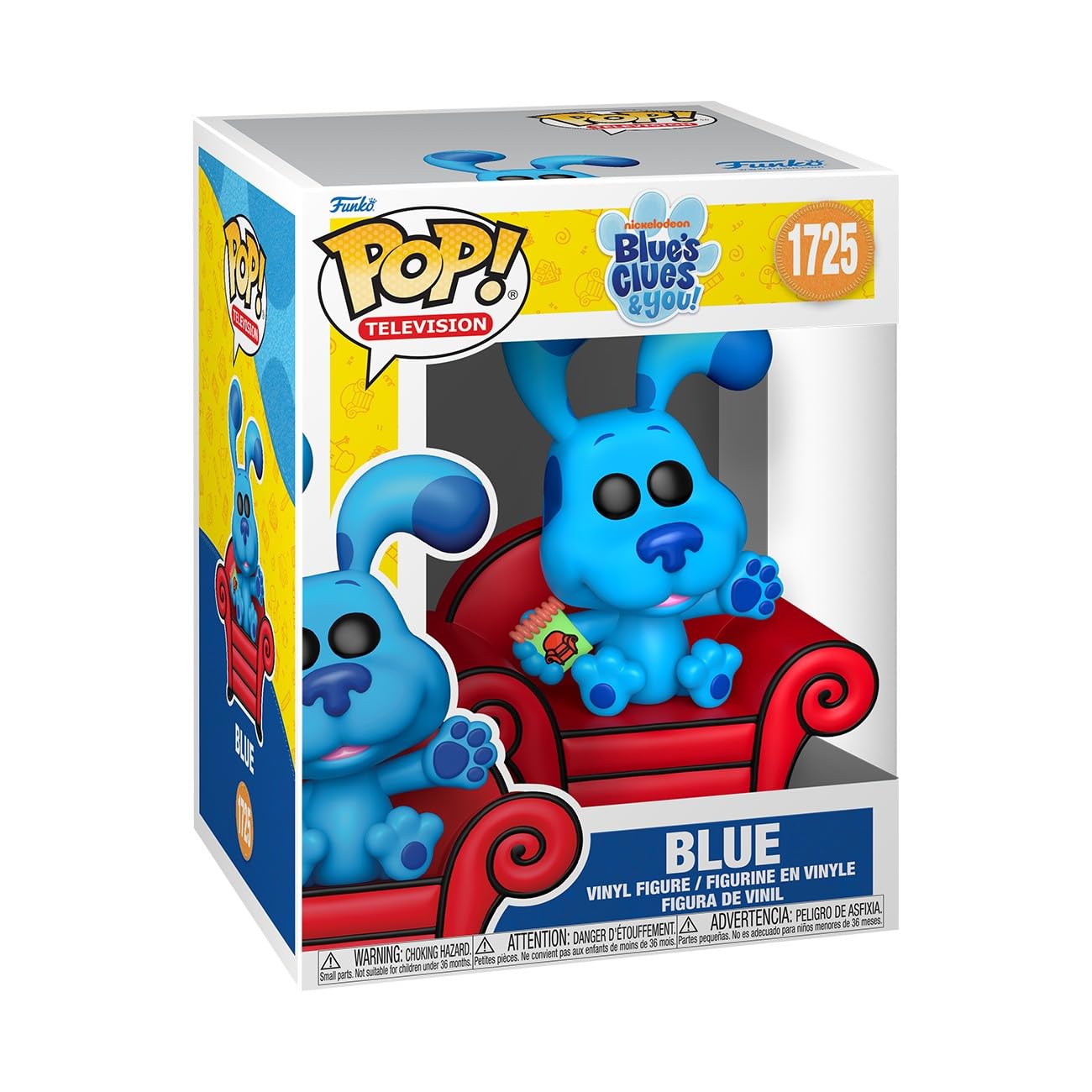 Funko Pop! Television: Blues Clues - Blue - Collectable Vinyl Figure - Gift Idea - Official Merchandise - Toys for Kids & Adults - TV Fans - Model Figure for Collectors and Display