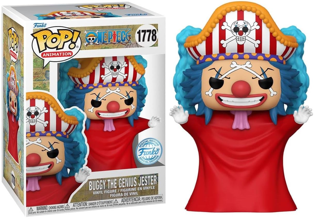 Funko POP! One Piece Buggy The Genius Jester #1778
