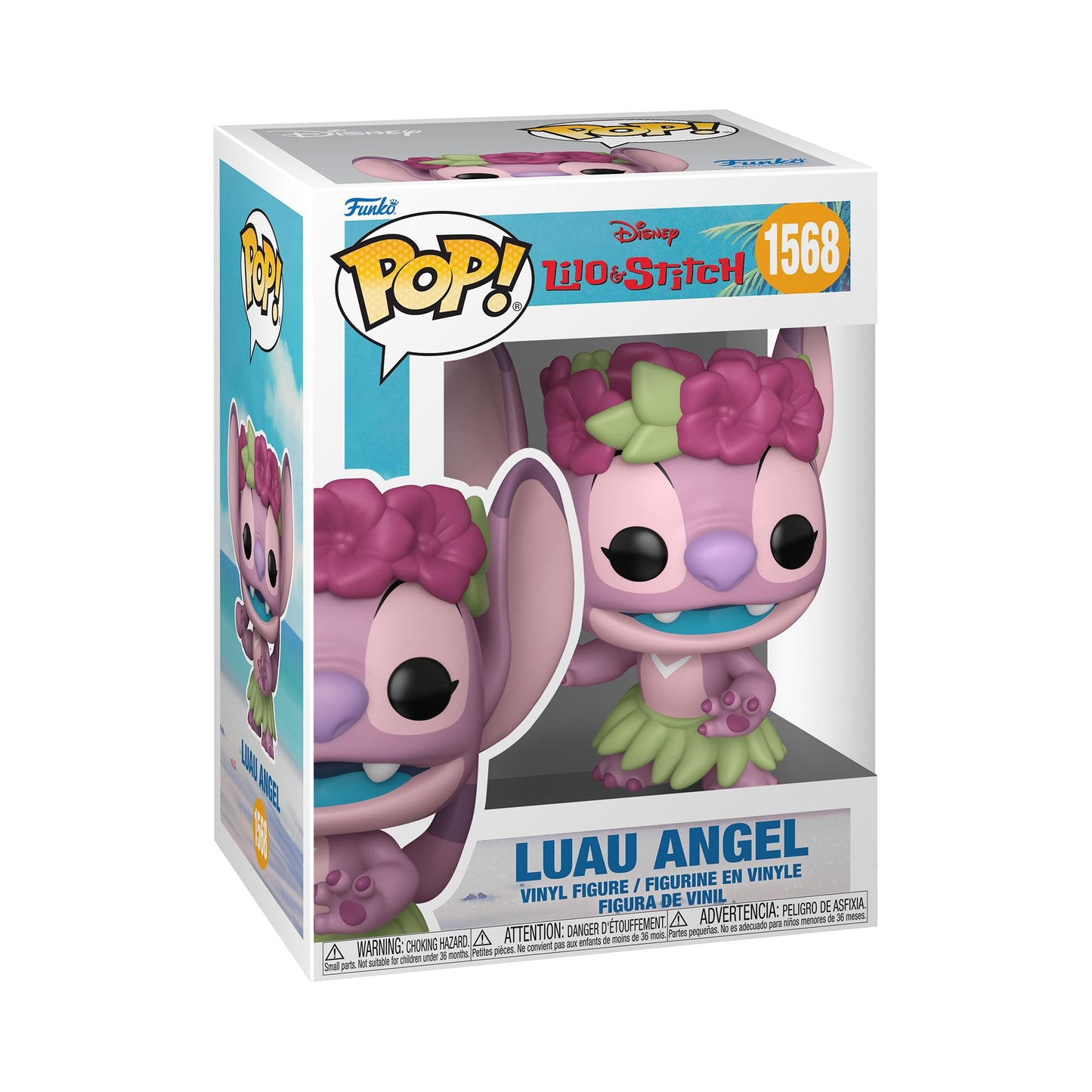 Funko Pop Disney: Lilo and Stitch - Luau Angel - Collectable Vinyl Figure - Gift Idea - Official Merchandise - Toys for Kids & Adults - Cartoon/Animation Fans - Model Figure for Collectors