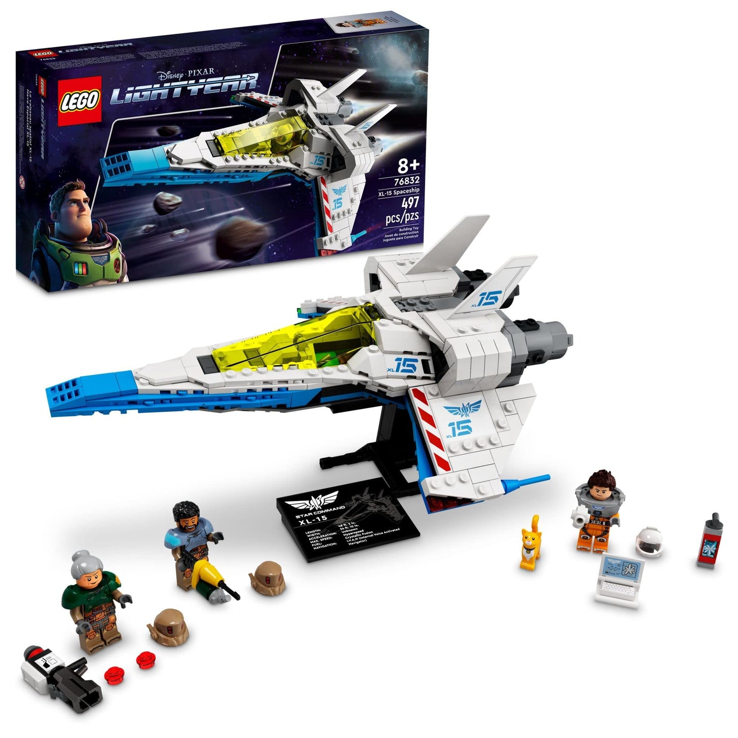LEGO Disney Pixar Lightyear XL-15 Spaceship 76832