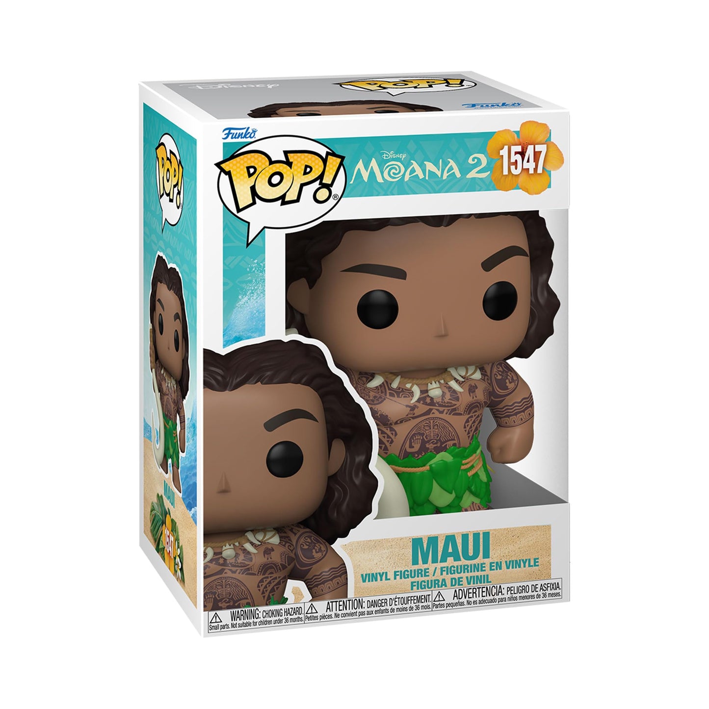 Funko POP! Disney Moana 2 Maui With Fish Hook #1547