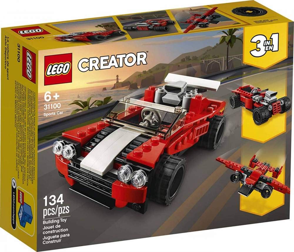 LEGO Creator 3in1 Sports Car Toy 31100
