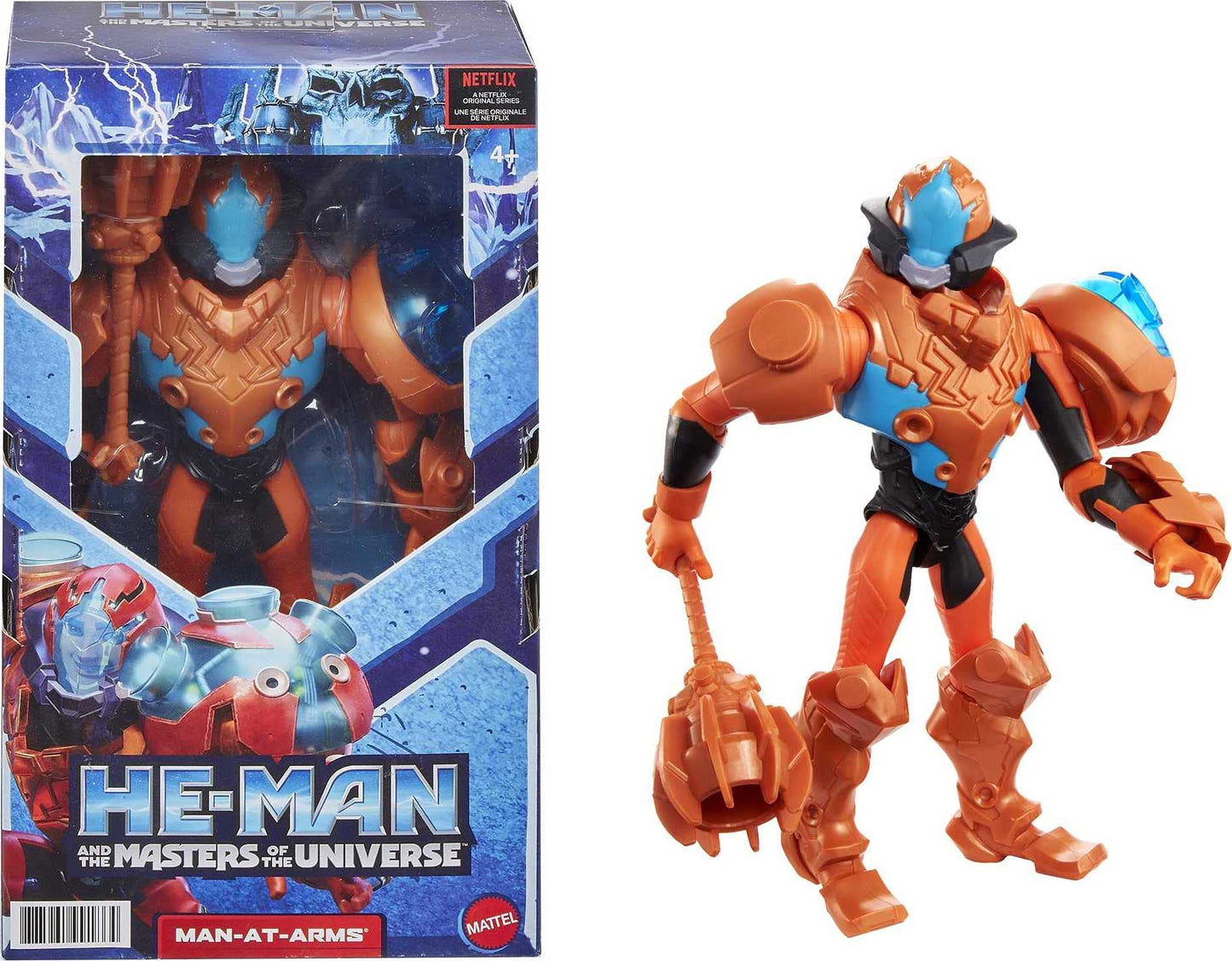 He-Man and the Masters of the Universe Man-at-Arms Large Figure with Accessory Inspired by MOTU Netflix Animated Series