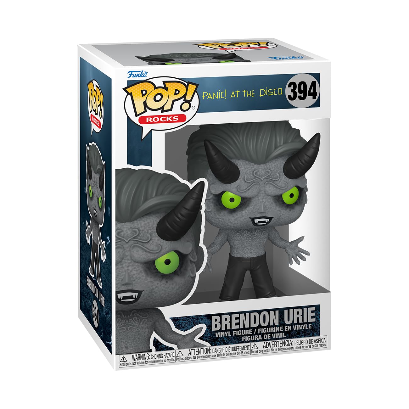 Funko POP! Rocks: Panic at The Disco - Brendon Urie - (Demon) - Panic at The Disco - Collectable Vinyl Figure - Gift Idea - Official Merchandise - for Kids & Adults - Music Fans