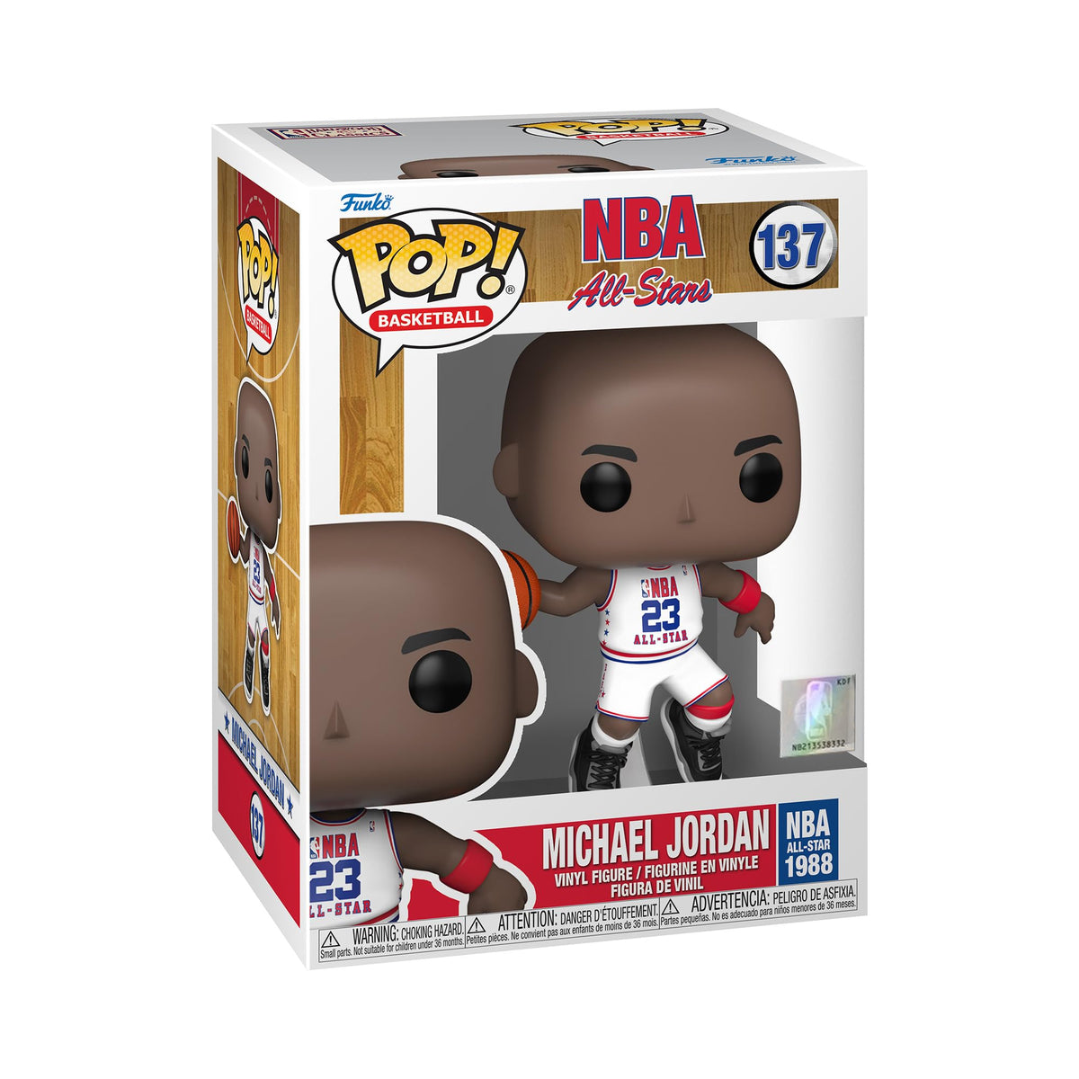 Funko Pop! NBA: Legends - Michael Jordan, 1988 All Star Game
