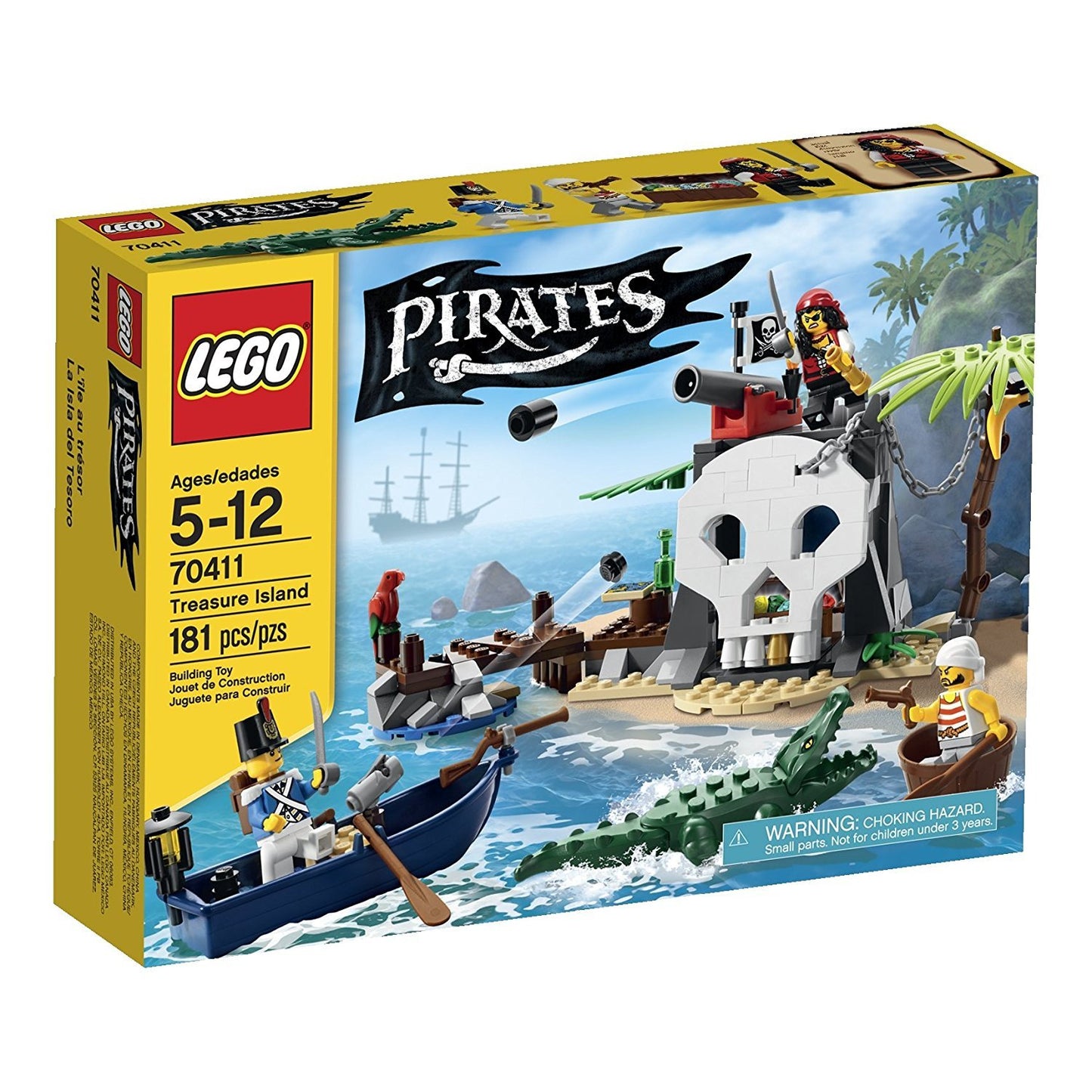LEGO Pirates Treasure Island 70411