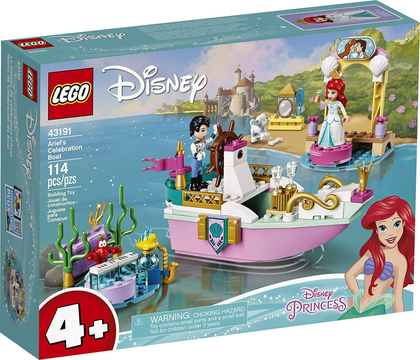 LEGO Disney Ariel’s Celebration Boat 43191