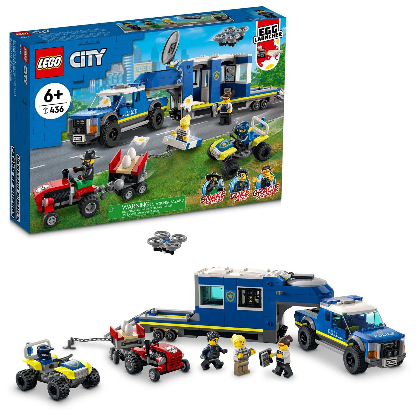 LEGO City Police Mobile Command Truck 60315