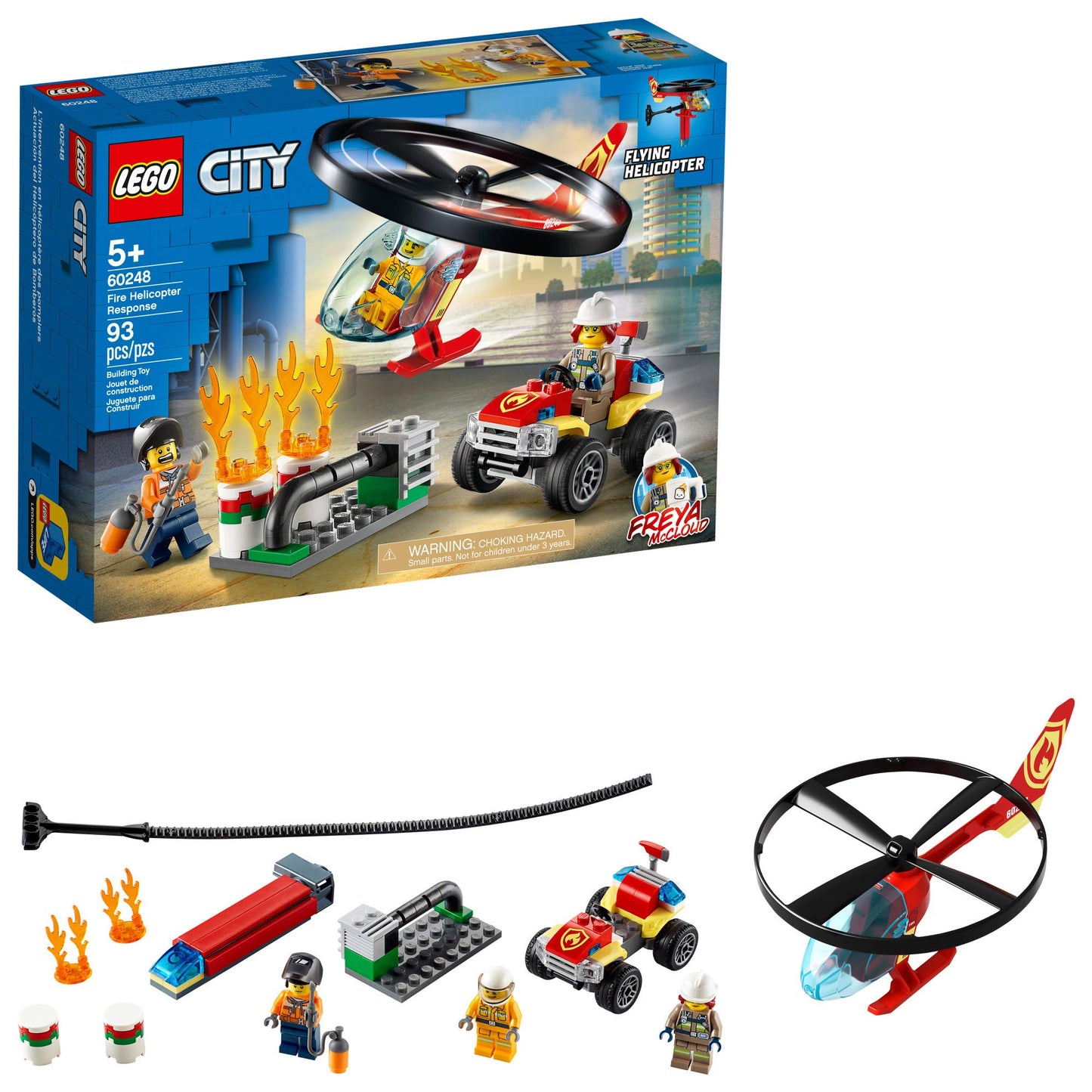 LEGO City Fire Helicopter Response 60248
