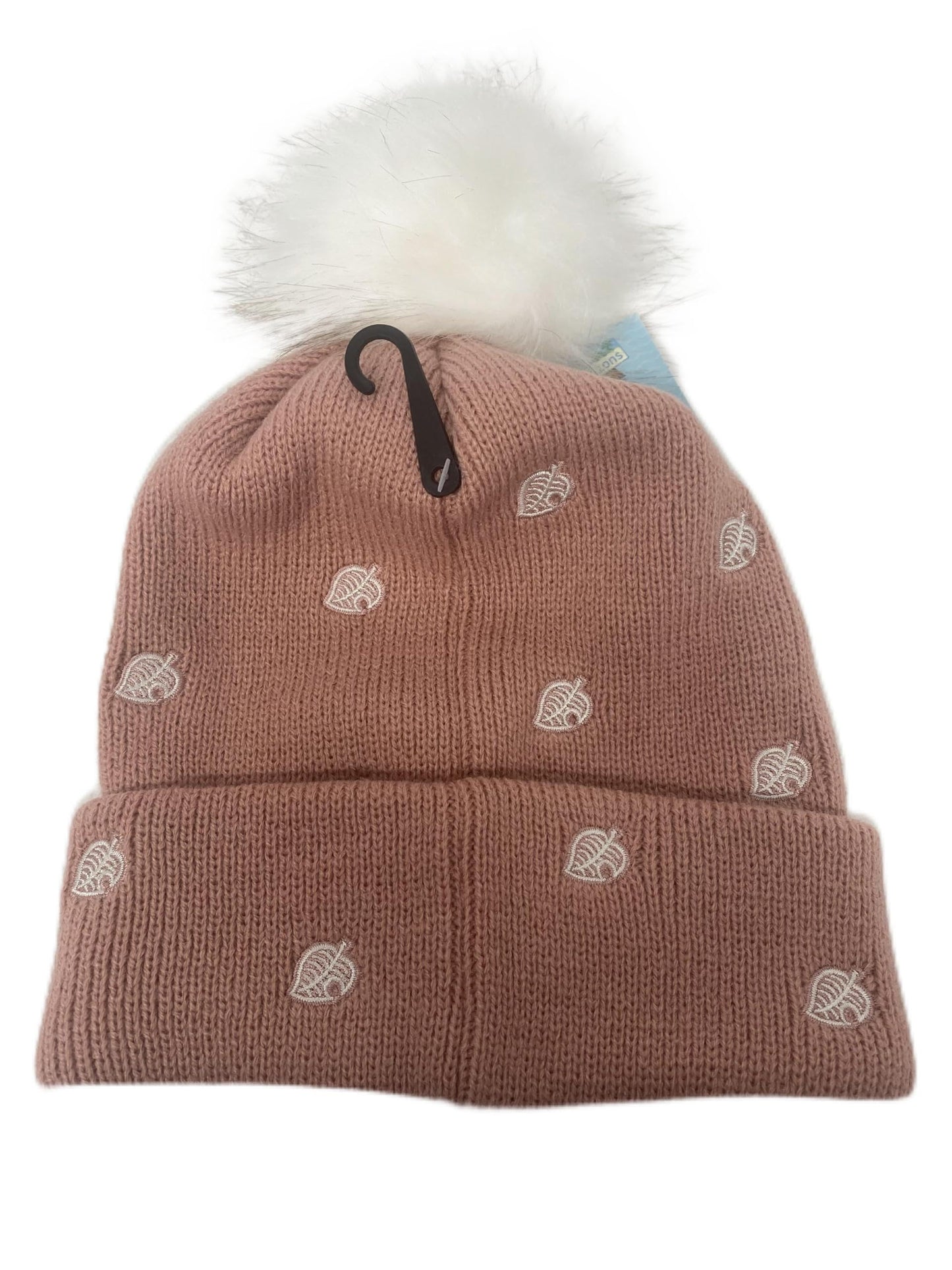 Controller Gear Women's Knit Fur Pom Beanie Pink