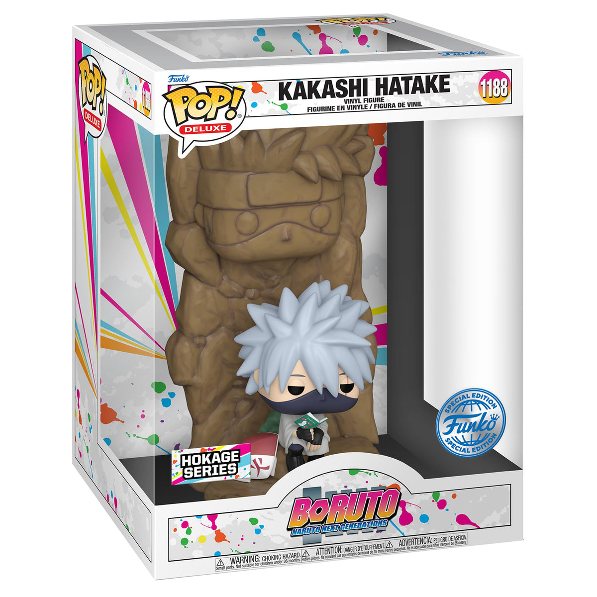 Funko Pop! Animation - Deluxe: Boruto - Kakashi Hatake Hokage Series Special Edition Multicolor Exclusive #1188