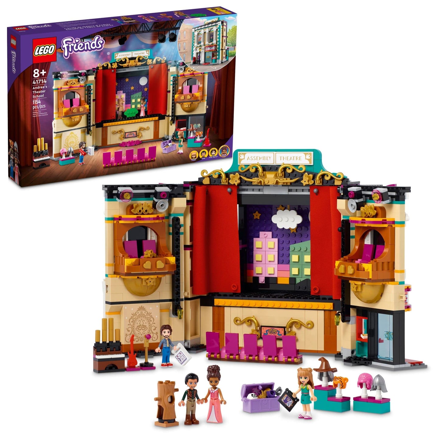 LEGO Friends Andrea’s Theater School 41714
