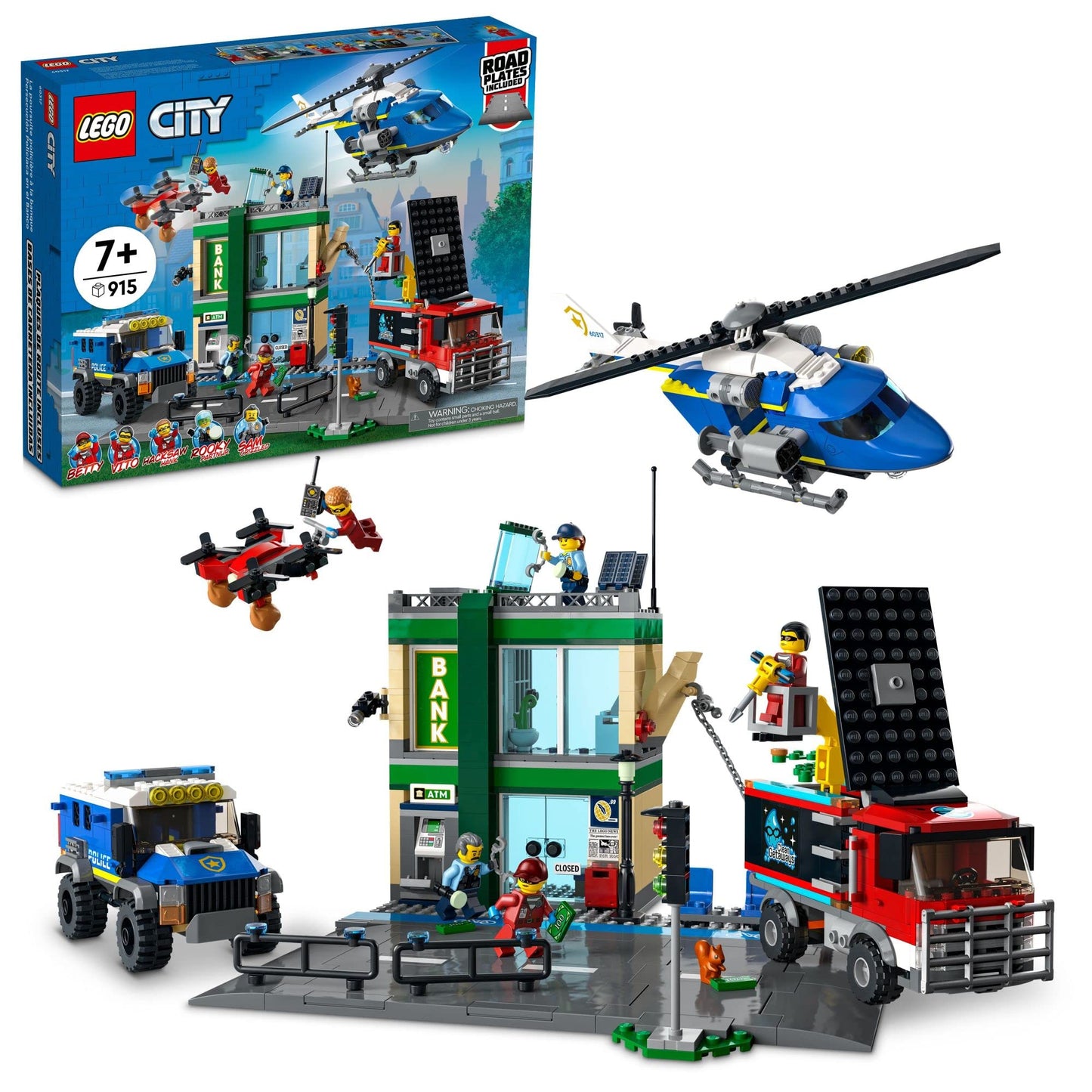 LEGO City Police Chase at The Bank 60317