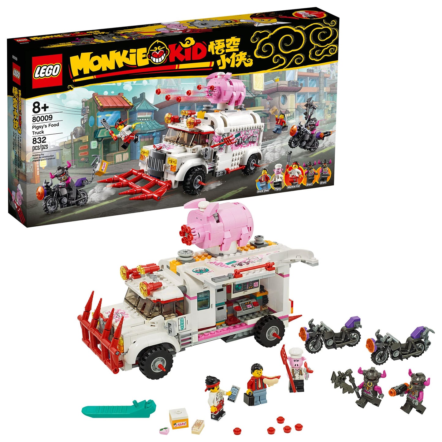 LEGO Monkie Kid Pigsy's Food Truck 80009