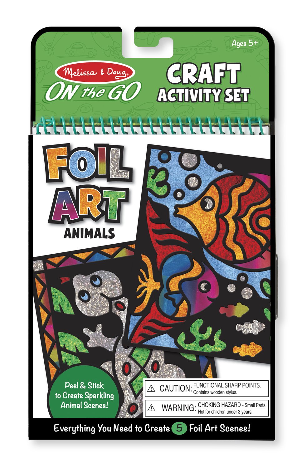Melissa & Doug On-the-go-Foil Art