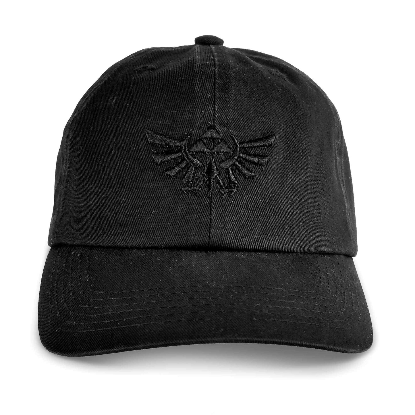 Controller Gear The Legend of Zelda - Hyrule Crest - Curved Bill Baseball Cap Dad Hat - Black