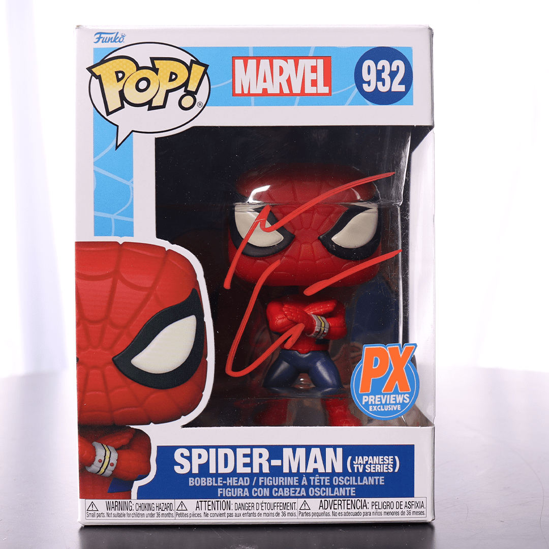 Funko POP! Spider-Man #932 Signed By Andrew Garfield