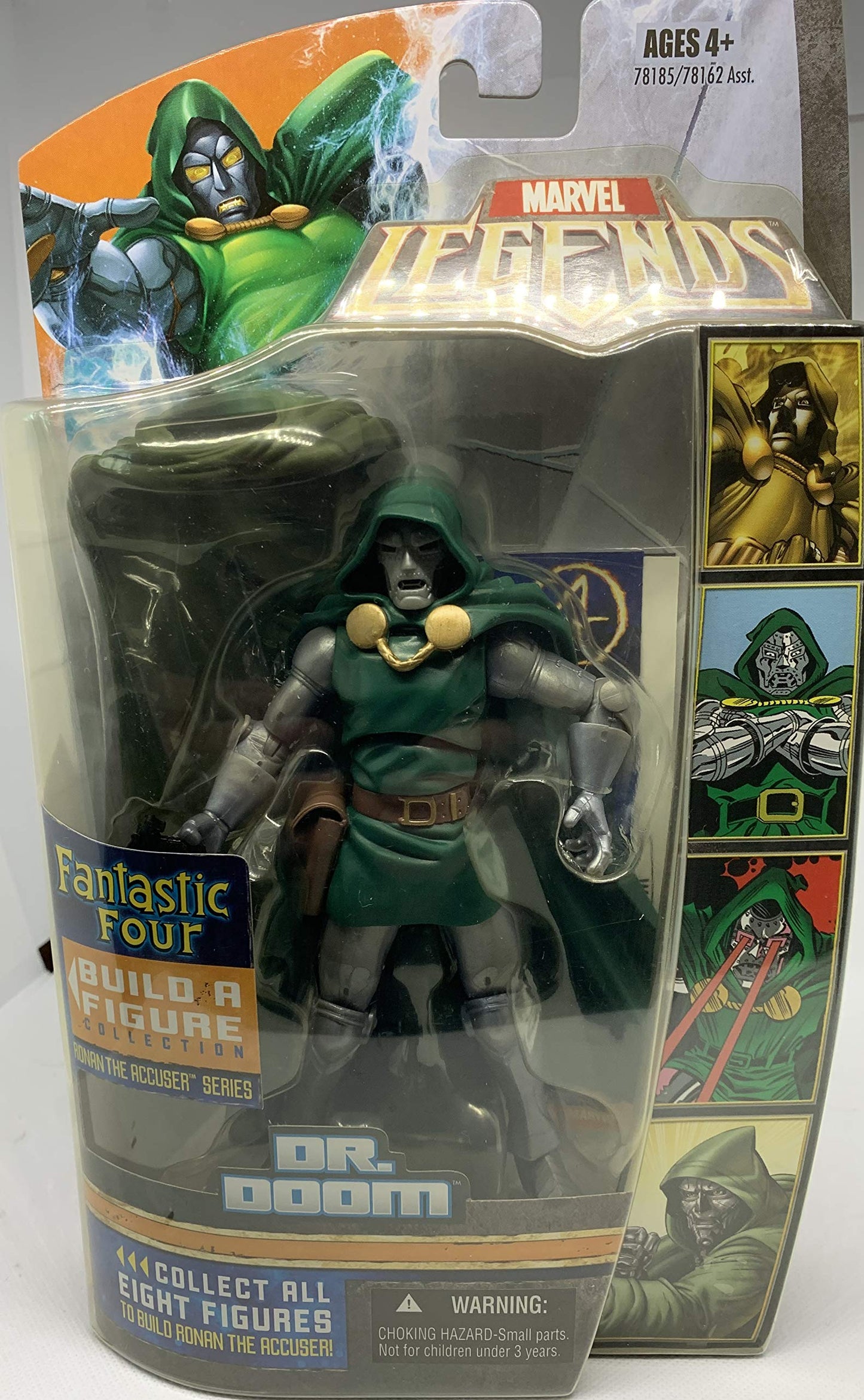 Marvel Legends Fantastic Four Build A Figure Dr. Doom Ronan The Accuser Series