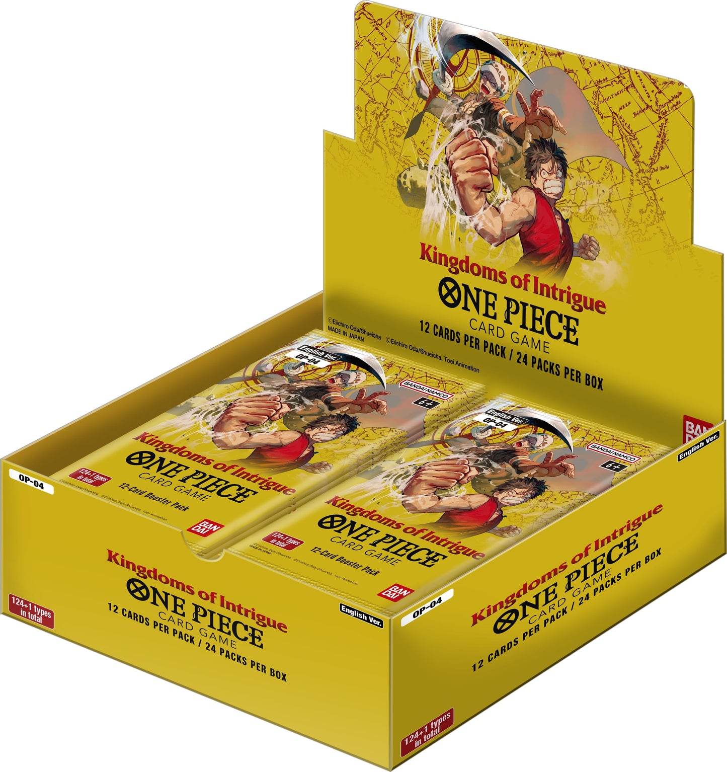 One Piece TCG: Kingdoms of Intrigue - Booster Box - Kingdoms of Intrigue (OP04)