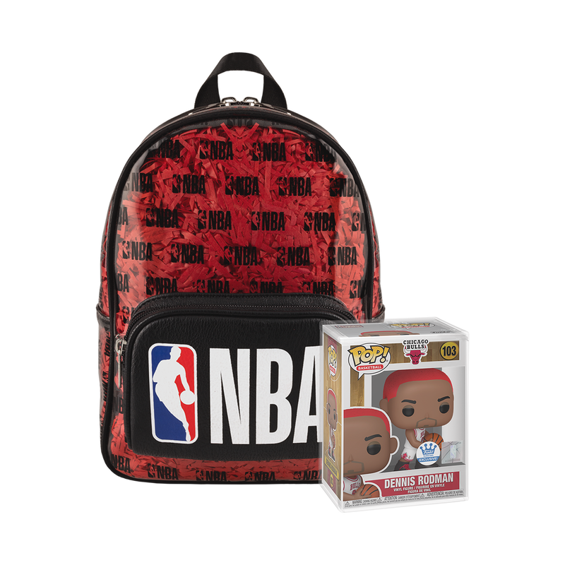 Funko POP! & Bag Set: NBA Stadium Bag & POP! Dennis Rodman
